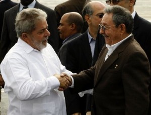 Despide Raúl a Lula