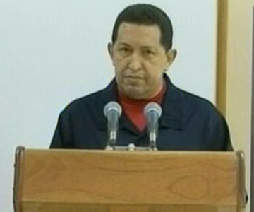 Habló Chávez al pueblo venezolano