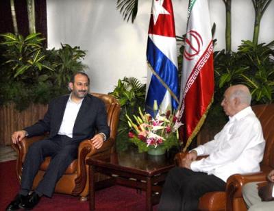 Recibe Machado Ventura al Vicepresidente de Irán