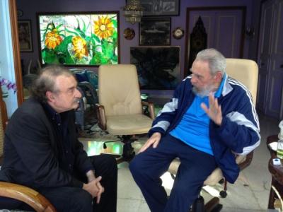 Recibió Fidel a Ignacio Ramonet