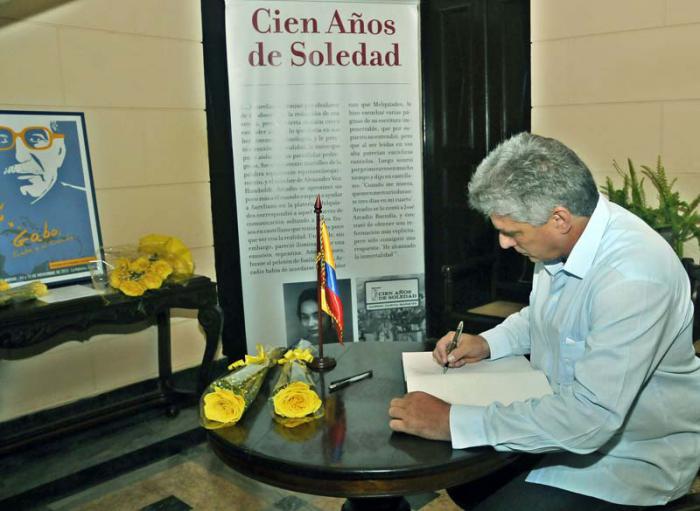 Cuba recordará siempre a Gabriel García Márquez