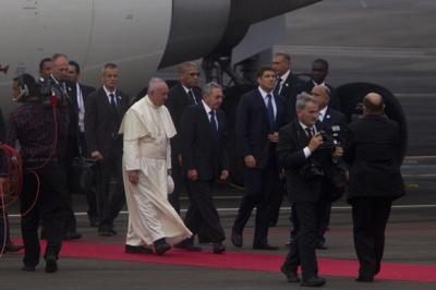 Llegó el Papa Francisco a La Habana (+ Foto)