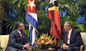 Recibió Raúl al Primer Ministro de Timor - Leste